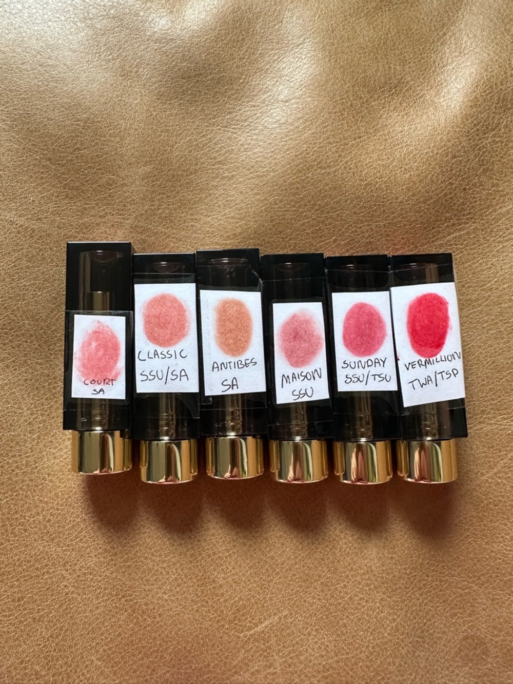 Discontinued Merit Assorted Women's Lipstick Set — Pink, Coral & Red Shades